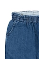 Chłopiec Konges Sløjd jeansy bawełniane MAGOT FRILL PANTS GOTS KS104476.9BYA granatowy