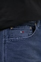 Bavlněné džíny Tommy Jeans námořnická modř DM0DM21195