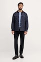 Guess pantaloni con lana MYRON M5BB82.WJ010 blu navy AW25