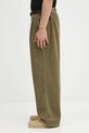 adidas Originals spodnie sztruksowe EQT Pant JX1468 zielony AW25