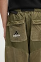 adidas Originals pantaloni in velluto a coste EQT Pant verde JY3459