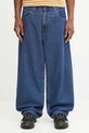 Carhartt WIP jeansy Brandon granatowy I035893.106