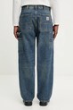 Odzież Carhartt WIP jeansy OG Double Knee I035797.014L granatowy