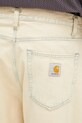 Carhartt WIP jeansy bawełniane Landon I030468.01SN beżowy