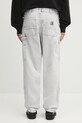 Одяг Джинси Carhartt WIP Double Knee Pant I035825.895F сірий
