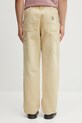 Odzież Carhartt WIP jeansy Single Knee I035559.07E5F beżowy