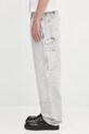 Carhartt WIP jeansy Double Knee Pant I035556.895F szary AW25