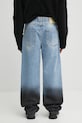 Odzież Axel Arigato jeansy bawełniane Zine A3263001 niebieski