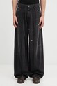 MM6 Maison Margiela jeansy czarny SH0LA0011.M30011.966
