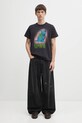 MM6 Maison Margiela jeansy SH0LA0011.M30011.966 czarny