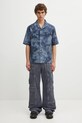 Traperice Rick Owens DRKSHDW Double Cargo DU02E7361.DGY plava