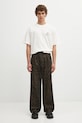 Andersson Bell jeansy Crossover Carpenter Wide-Leg apa836m brązowy