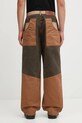 Clothing Andersson Bell jeans Patchwork Carpenter Wide-Leg apa839m brown