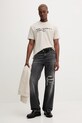 Karl Lagerfeld Jeans jeansy A4M10066 szary AW25