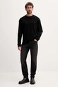 BOSS jeansy 50550527 czarny AW25