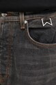 RHUDE jeansy Wide Leg Traxedo szary RHFW25DP01012