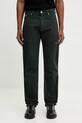 Martine Rose spodnie bawełniane Utility gładkie zielony 849WP22414