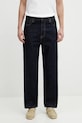Carhartt WIP jeansy Aaron Pant granatowy I035879.102