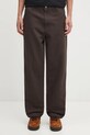 Carhartt WIP jeansy Simple Pant brązowy I031220.4702