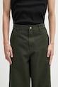Carhartt WIP spodnie bawełniane Simple Pant zielony I031220.4902