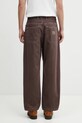 Odzież Carhartt WIP jeansy Brandon Pant I034809.33H4J fioletowy