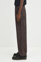 Pamučne hlače Carhartt WIP Single Knee Pant I031497.4702 smeđa AW25