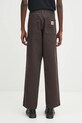 Odjeća Pamučne hlače Carhartt WIP Single Knee Pant I031497.4702 smeđa