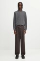Pamučne hlače Carhartt WIP Single Knee Pant I031497.4702 smeđa