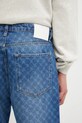 Daily Paper jeansy bawełniane Amba Monogram niebieski 2411167