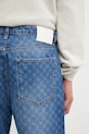 Daily Paper jeansy bawełniane Amba Monogram niebieski 2411167