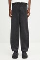 Ader Error jeansy DENIM czarny BN42FYJE0104BK