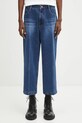 Ader Error jeansy DENIM niebieski BO01FWJE0112BL