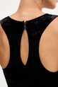 Ολόσωμη φόρμα βελουτέ Patrizia Pepe 2T0094.J343 μαύρο