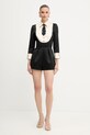 Elisabetta Franchi kombinezon TU06657E2 czarny AW25