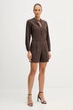 Sisley kombinezon 4RRVLT00R brązowy AW25