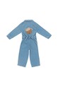 Dziewczynka Donsje kombinezon dziecięcy z bawełną Lard Denim Jumpsuit Western Bear 4104501 niebieski