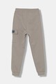 Calvin Klein Jeans spodnie dresowe bawełniane dziecięce TERRY IB0IB02522.9BYA szary AW25