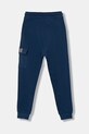 Otroška bombažna trenirka Calvin Klein Jeans TERRY IB0IB02522.9BYA modra AW25