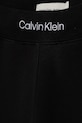 CHLAPEC Dětské bavlněné tepláky Calvin Klein Jeans WB EMBROIDERY TERRY J IB0IB02538.9BYA černá