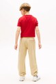 Tommy Hilfiger spodnie dresowe brązowy KB0KB09695.9BYA