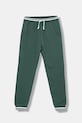 Guess spodnie dresowe dziecięce dzianina zielony L5YQ17.K0170.9BYA