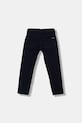 Guess pantaloni de bumbac pentru copii N5YB01.W0160.9BYA bleumarin AW25