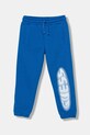 Dětské bavlněné tepláky Guess pletenina modrá N5YQ18.KAD74.9BYA