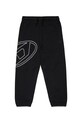Diesel pantaloni tuta in cotone bambino/a PMARKYMEGOVALD TROUSERS maglia nero J02272