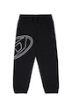 Dětské bavlněné tepláky Diesel PMARKYMEGOVALD TROUSERS pletenina černá J02272
