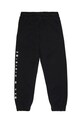Diesel spodnie dresowe bawełniane dziecięce PANTLI TROUSERS J02445 czarny AW25