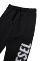 Chłopiec Diesel spodnie dresowe bawełniane dziecięce PANTLI TROUSERS J02445 czarny