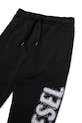 CHLAPEC Dětské bavlněné tepláky Diesel PANTLI TROUSERS J02445 černá