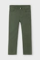 Mayoral pantaloni slim fit basic cu elastan verde 517.5A.Mini.9BYA