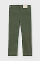 Mayoral pantaloni slim fit basic 517.5A.Mini.9BYA verde AW25